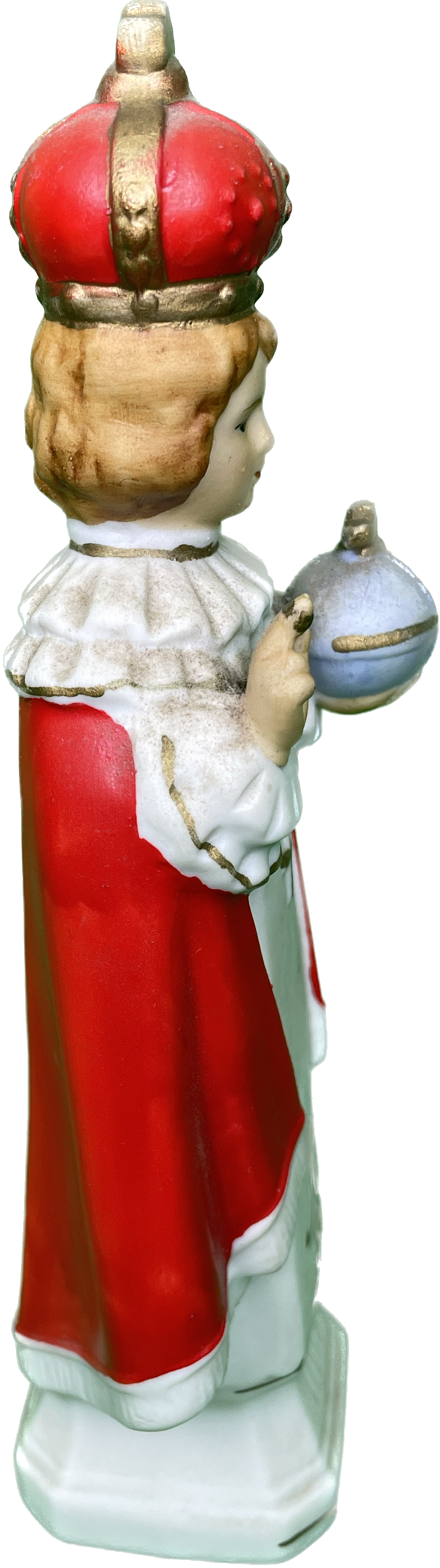 Vintage 7.5” Child Of Prague Religious Statue Japan