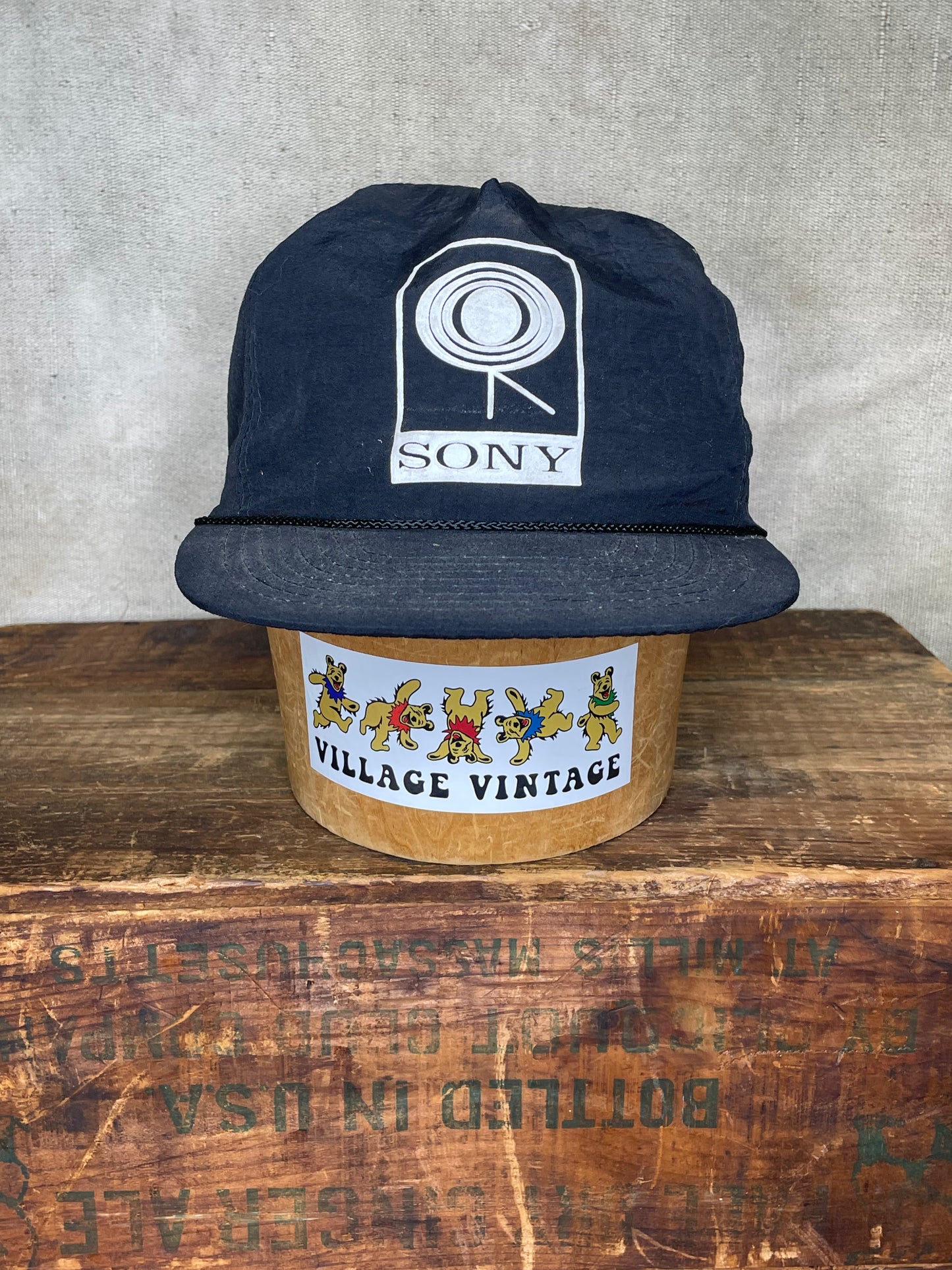 Vintage Sony Light Weight SnapBack Hat