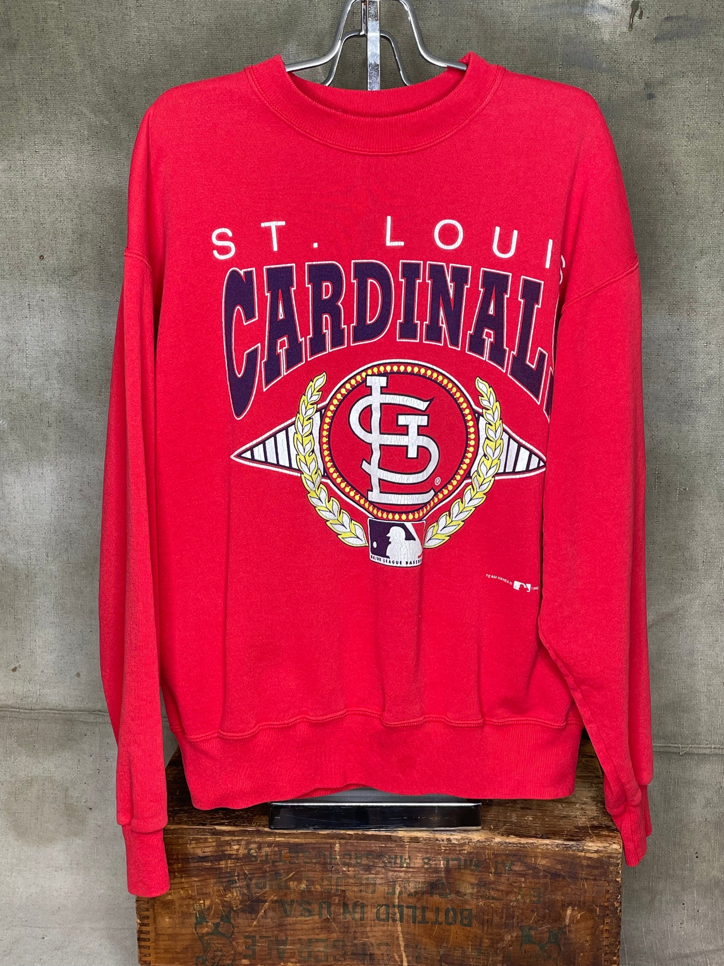 Vintage L Saint ST. Louis Cardinals MLB Crewneck Sweatshirt