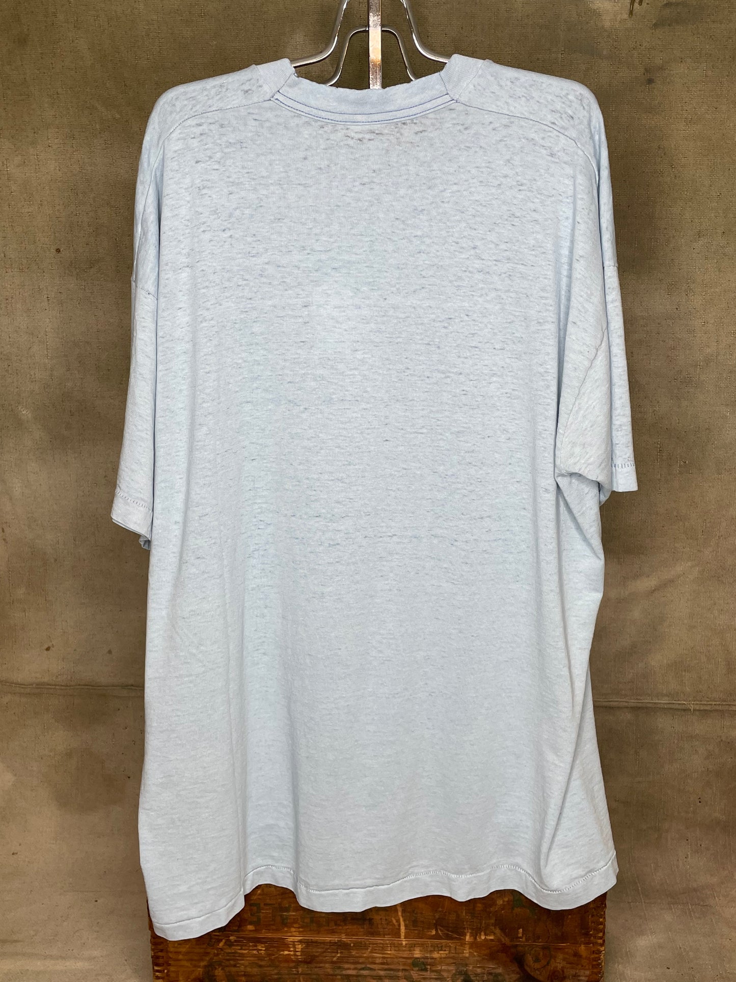 Vintage XL/XXL Baseball Player English Thin Single Stitch Shirt