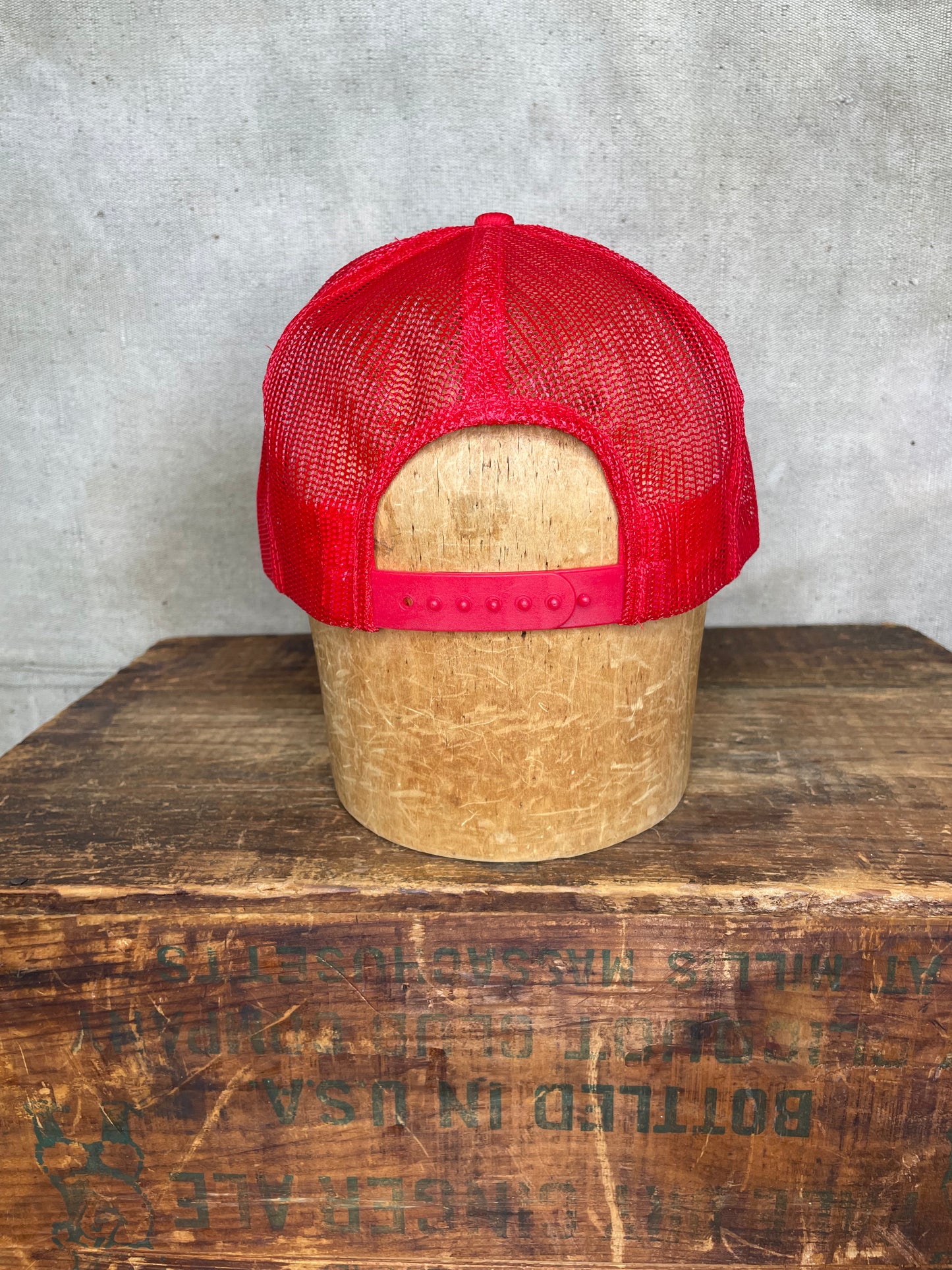 Vintage FMC Fire Apparatus Firefighting Trucker Hat SnapBack
