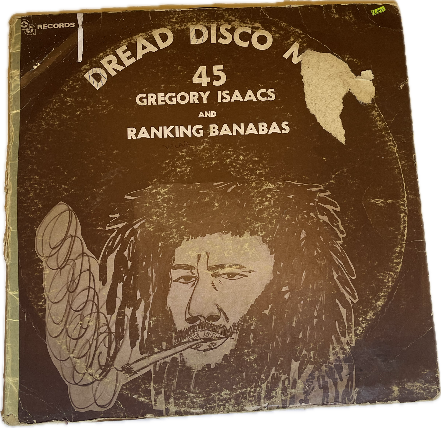 G- G ROOTS REGGAE - GREGORY ISAACS & RANKING BANABAS - DREAD DISCO MIX 12”
