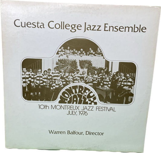 VG VG LP Vinyl Cuesta College Jazz Ensemble 10th Montreux Jazz Festival 1976