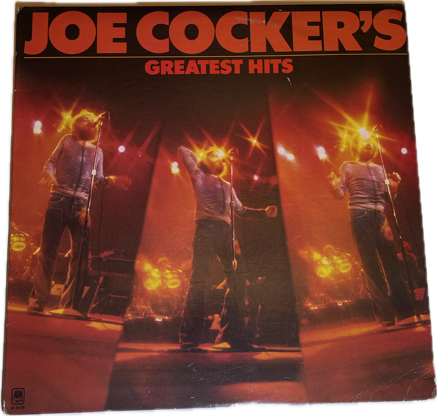 G+ G+ Joe Cocker's Greatest Hits 1977 LP Vinyl NM-Nice Original SP
