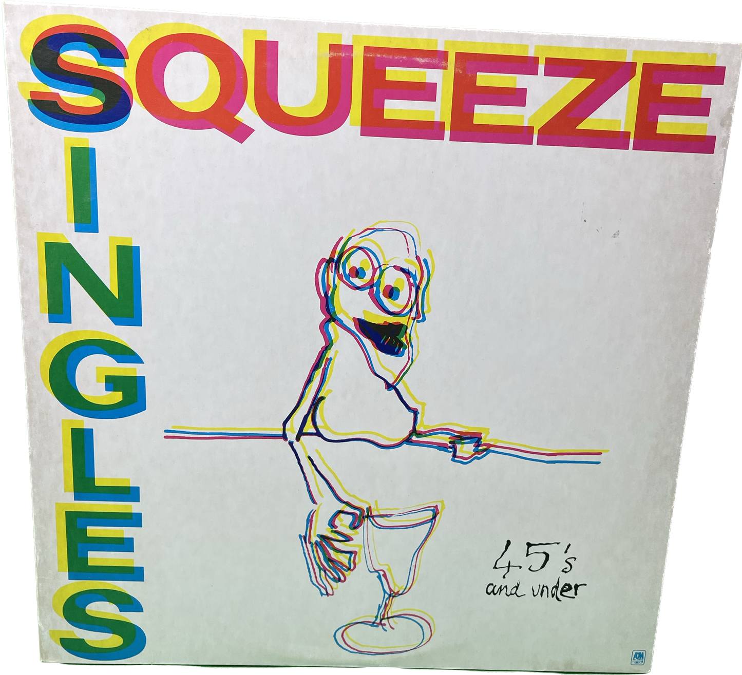 VG VG Squeeze - Singles 45's and Under LP A&M SP-4922  1982 Pressing