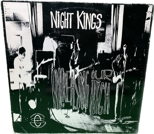 G G+ Increasing Our High by Night Kings Red Vinyl 1992 Super Electro Sound Recordings