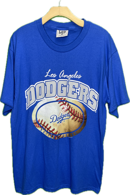90s Los Angeles Dodgers Baseball T-Shirt Vintage Sz Large