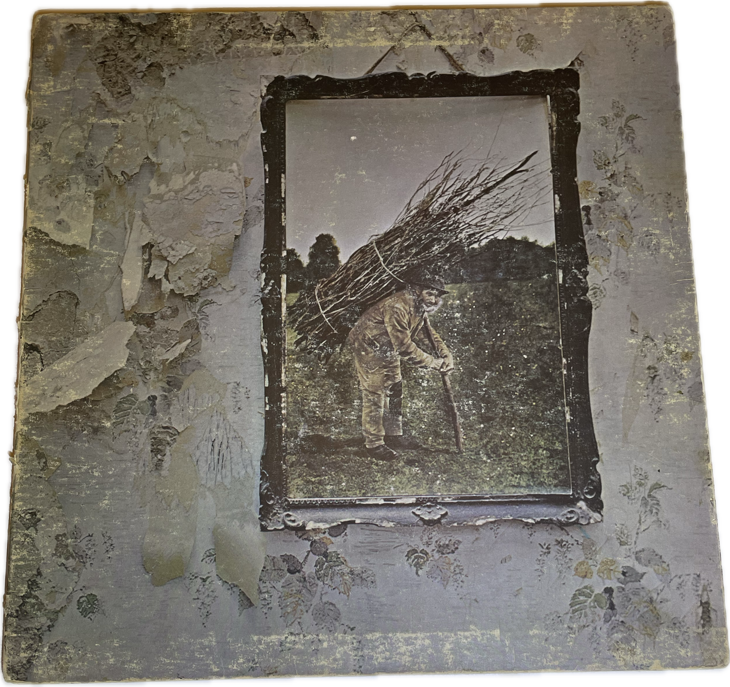 G G- Vintage Vinyl LP LED ZEPPELIN IV ZOSO VINTAGE 1971