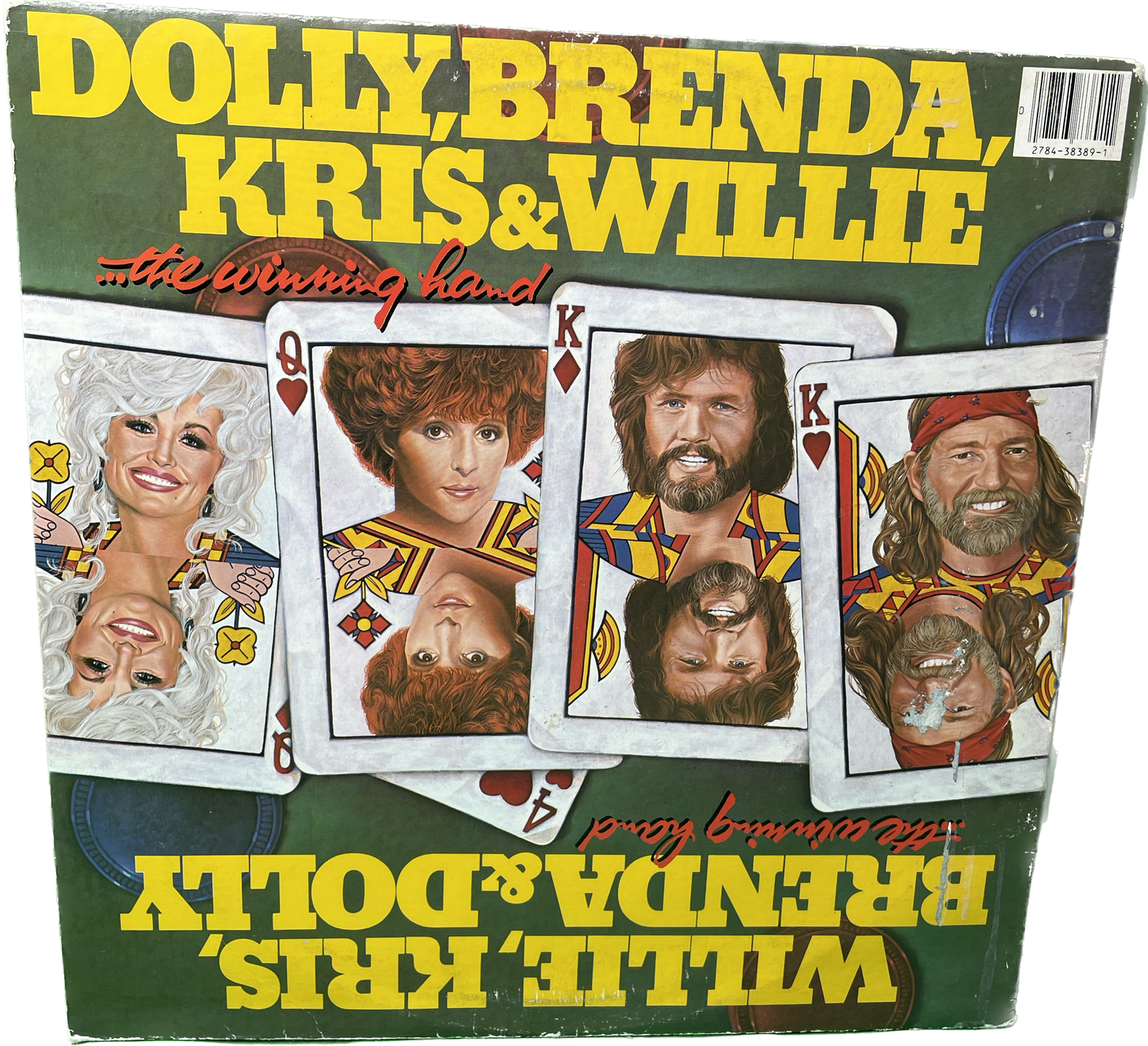 G VG Kris, Willie, Dolly & Brenda The Winning Hand Vinyl 2 LP