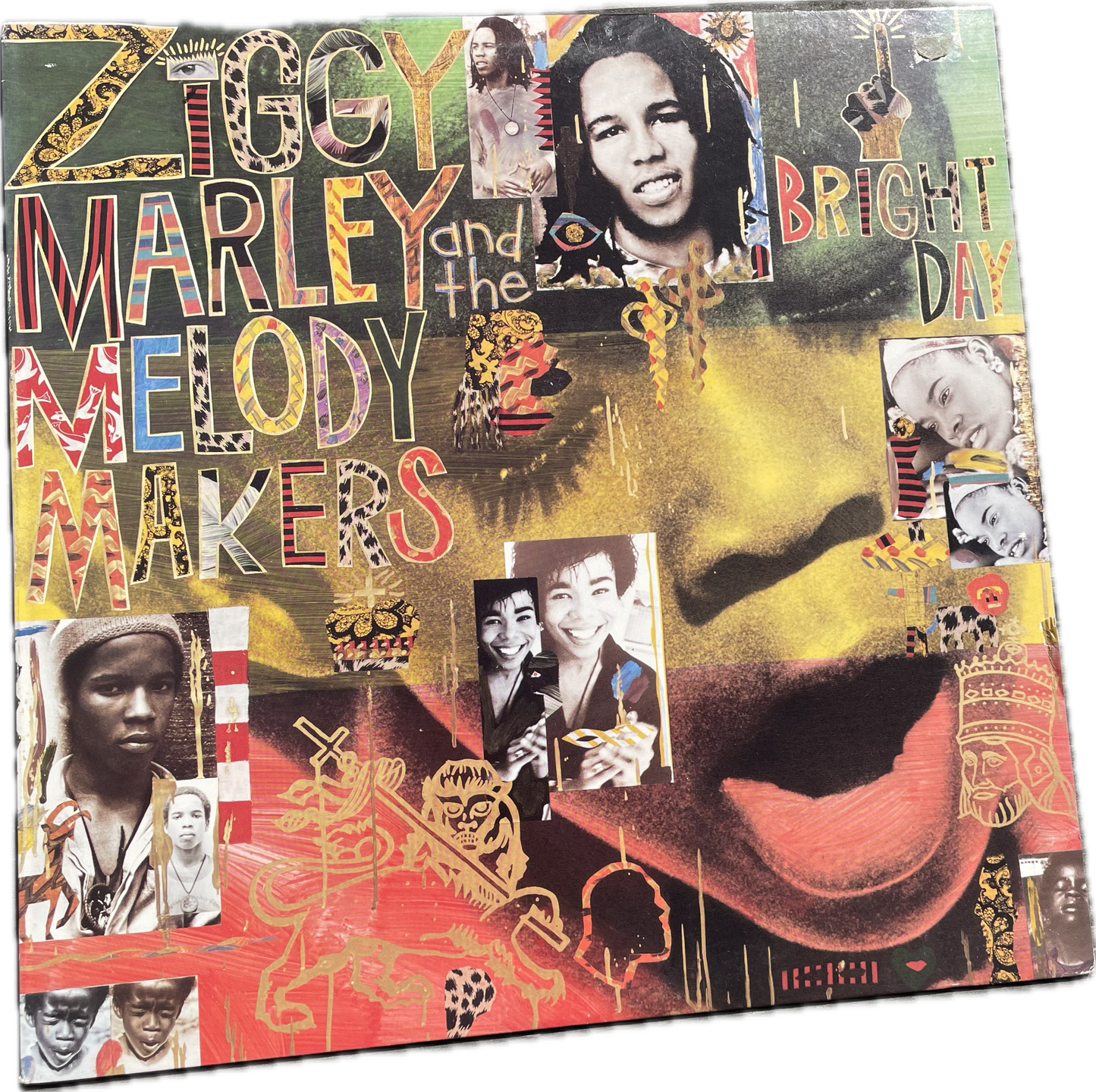 G G ZIGGY MARLEY AND THE MELODY MAKERS BRIGHT DAY 1989 VIRGIN 1-91256 (VINTAGE)