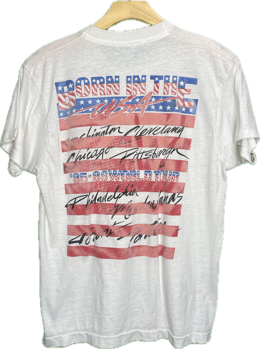 80s Bruce Springsteen E Street Band Concert Tour T-Shirt Vintage Sz Small/Medium