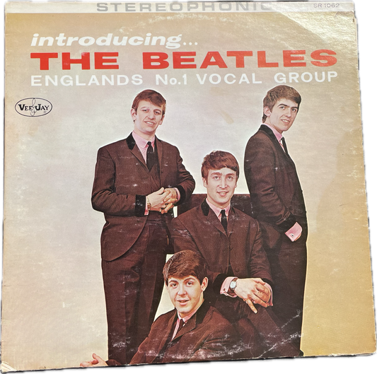 G G INTRODUCING THE BEATLES LP RARE VJLP/SR 1062 STEREOPHONIC