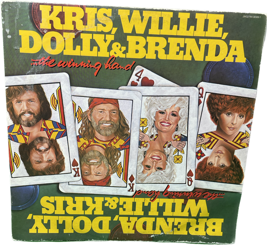 G VG Kris, Willie, Dolly & Brenda The Winning Hand Vinyl 2 LP