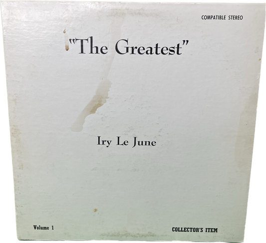 G- VG Lp Vinyl Iry Le June – The Greatest (Volume 1) 1969
