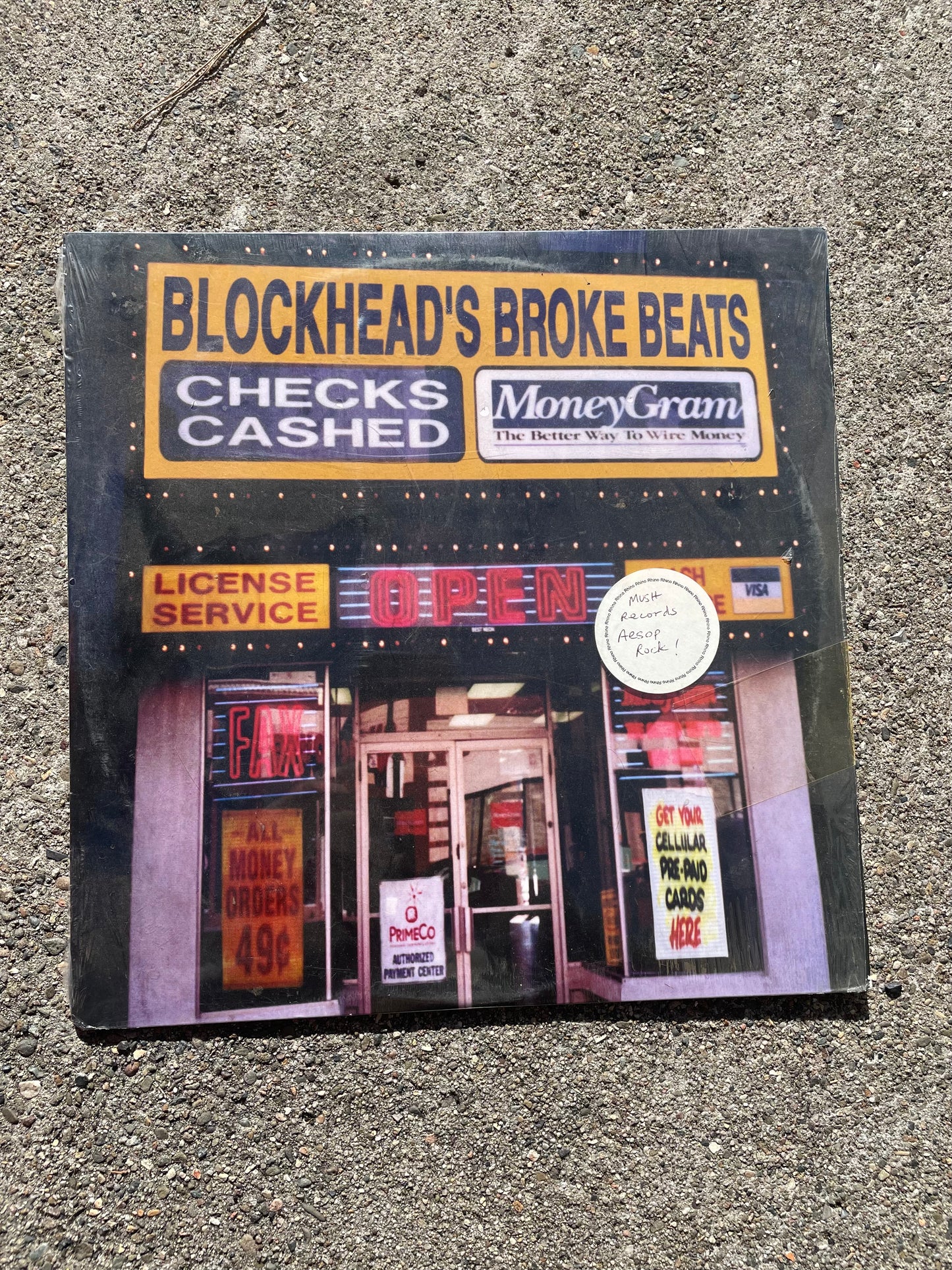 LP M Blockheads Broke Beats Vinyl Sealed