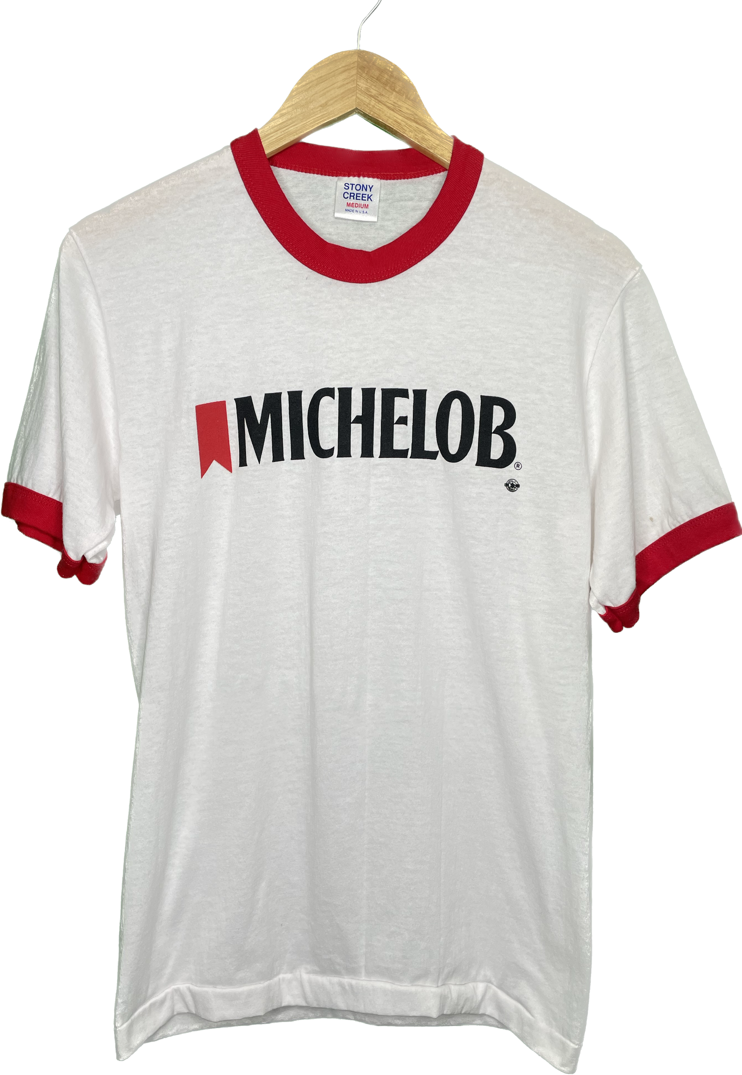 S/M 80s Michelob Beer Ringer T-Shirt