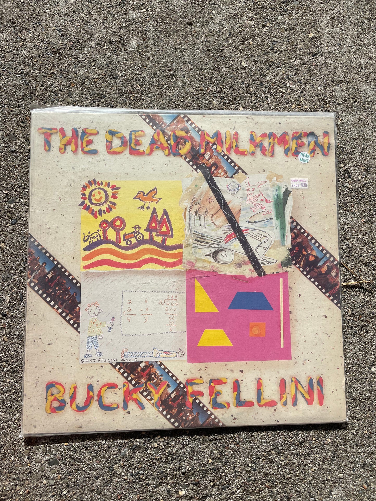 LP VG+ VG+ Vintage 1987 the Dead Milkmen Album Bucky Fellini 12” Vinyl Pressing