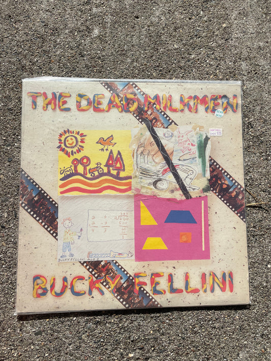 LP VG+ VG+ Vintage 1987 the Dead Milkmen Album Bucky Fellini 12” Vinyl Pressing