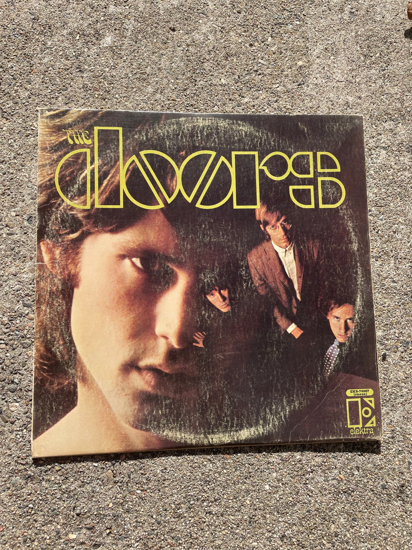 LP G G 1967 The Doors Elektra Records Vintage Classic Rock Vinyl Record Album