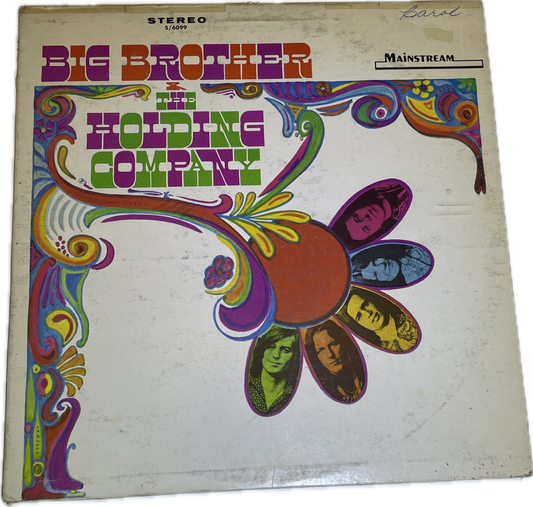 G G+ Janis Joplin Big Brother and the Holding Company s/t self titled Vinyl LP