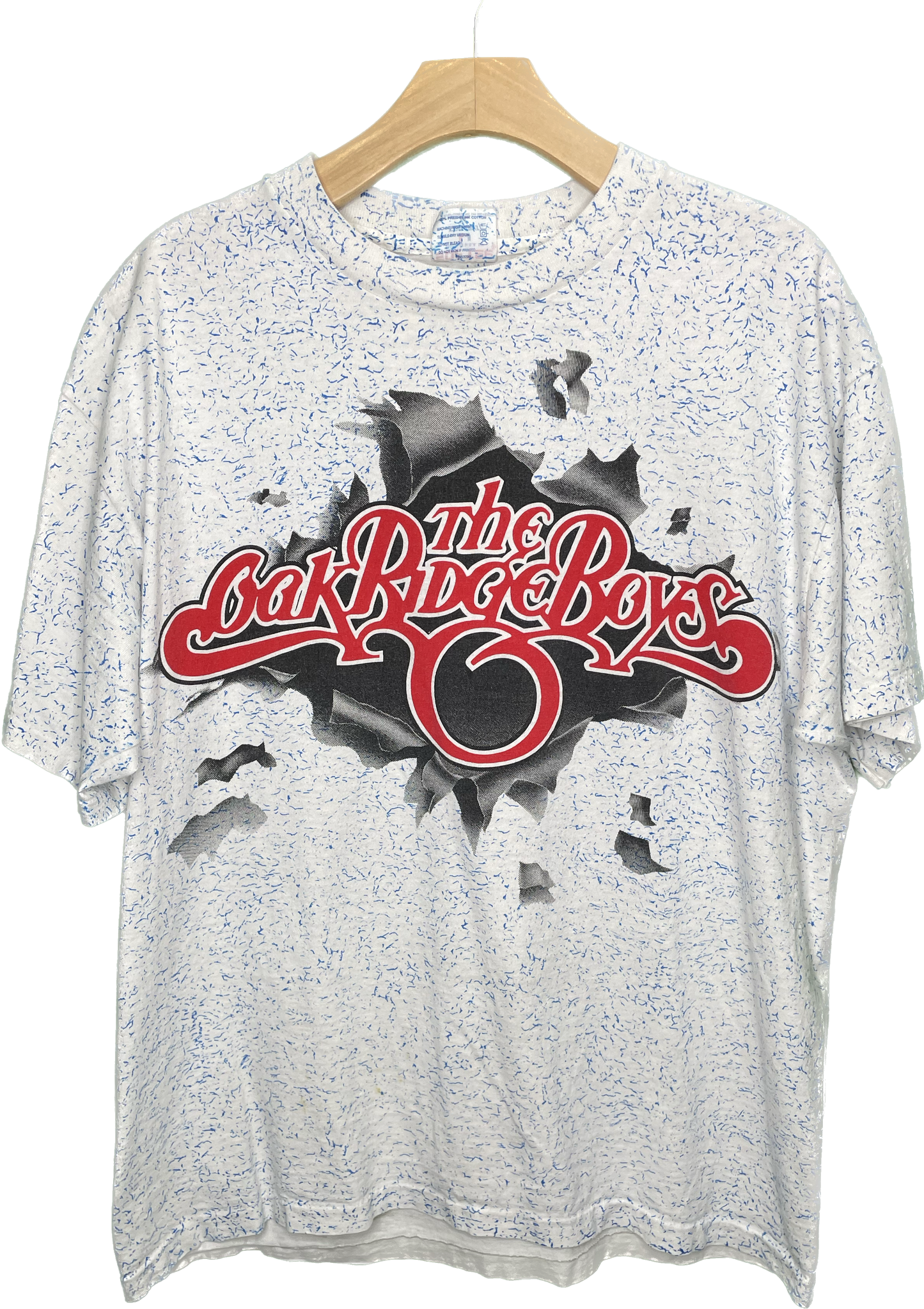 Vintage L/XL Oakridgeboys Country Music Band AOP T-Shirt