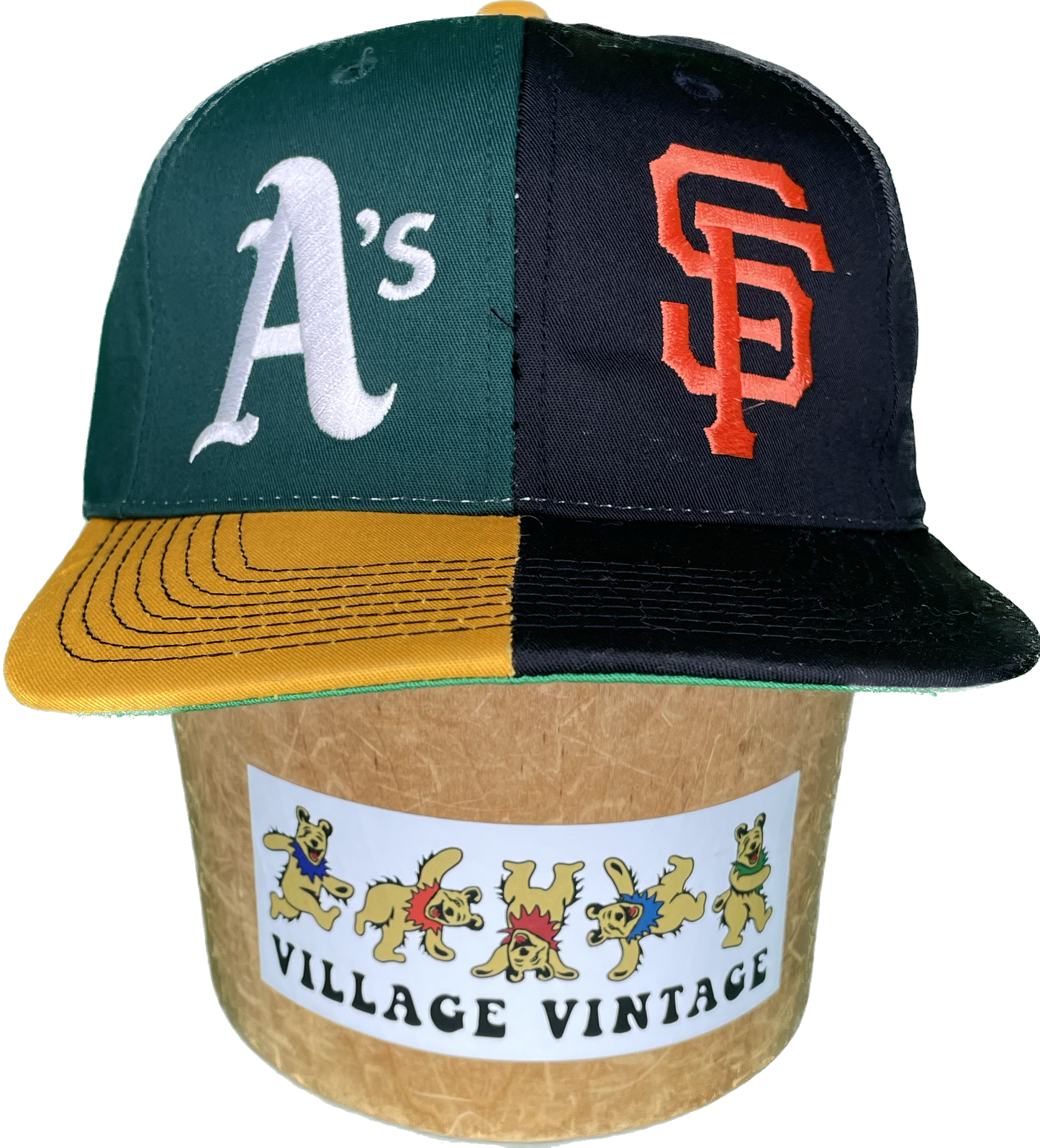 Vintage Oakland A’s San Francisco Giants MLB Baseball Sports Specialties SnapBack Hat