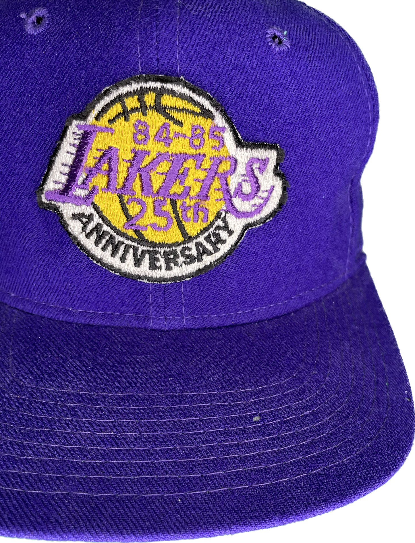 Vintage Los Angeles Lakers 84-85 25th Anniversary Y2K SnapBack Hat