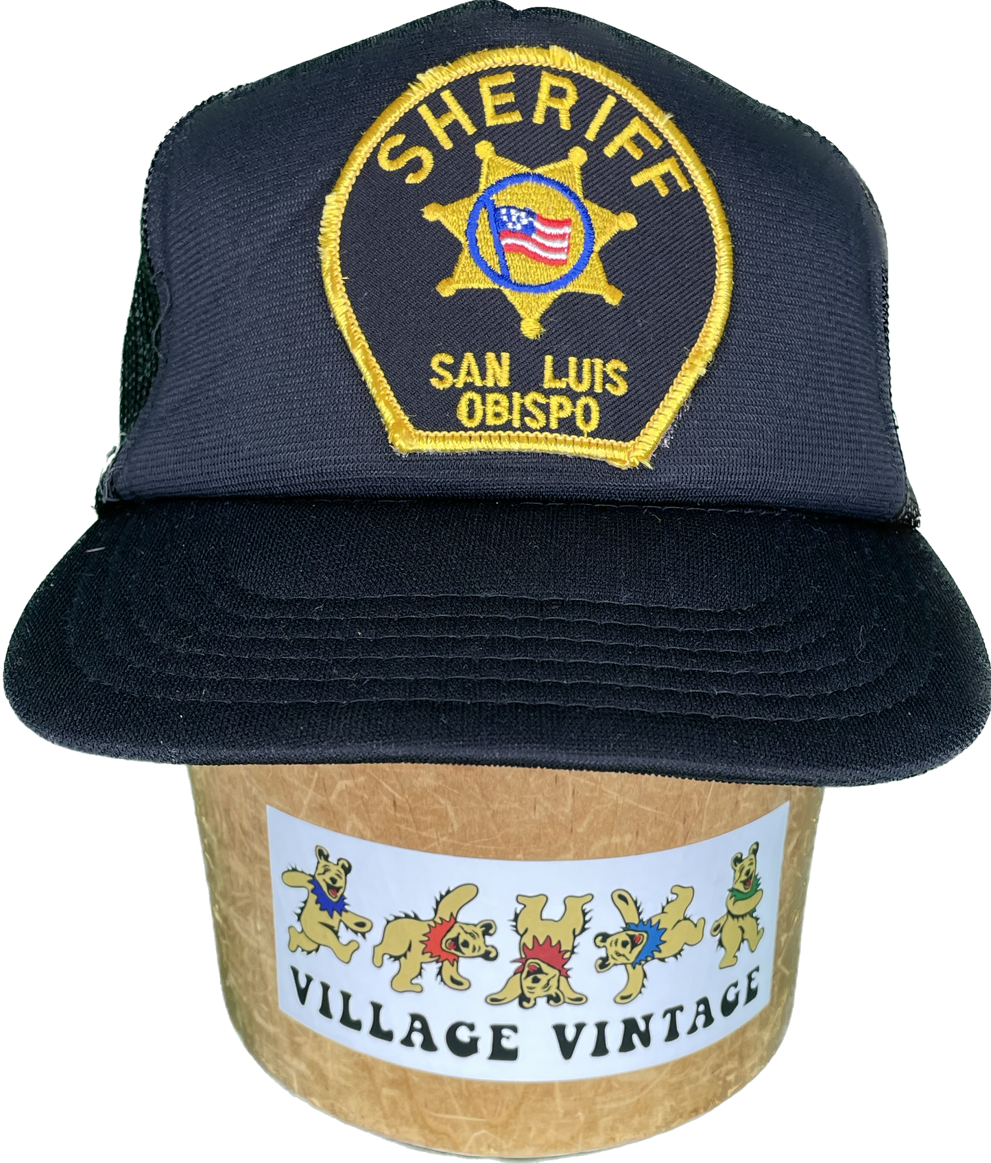 Vintage San Luis Obispo Sheriff 80s Trucker Snapback Hat