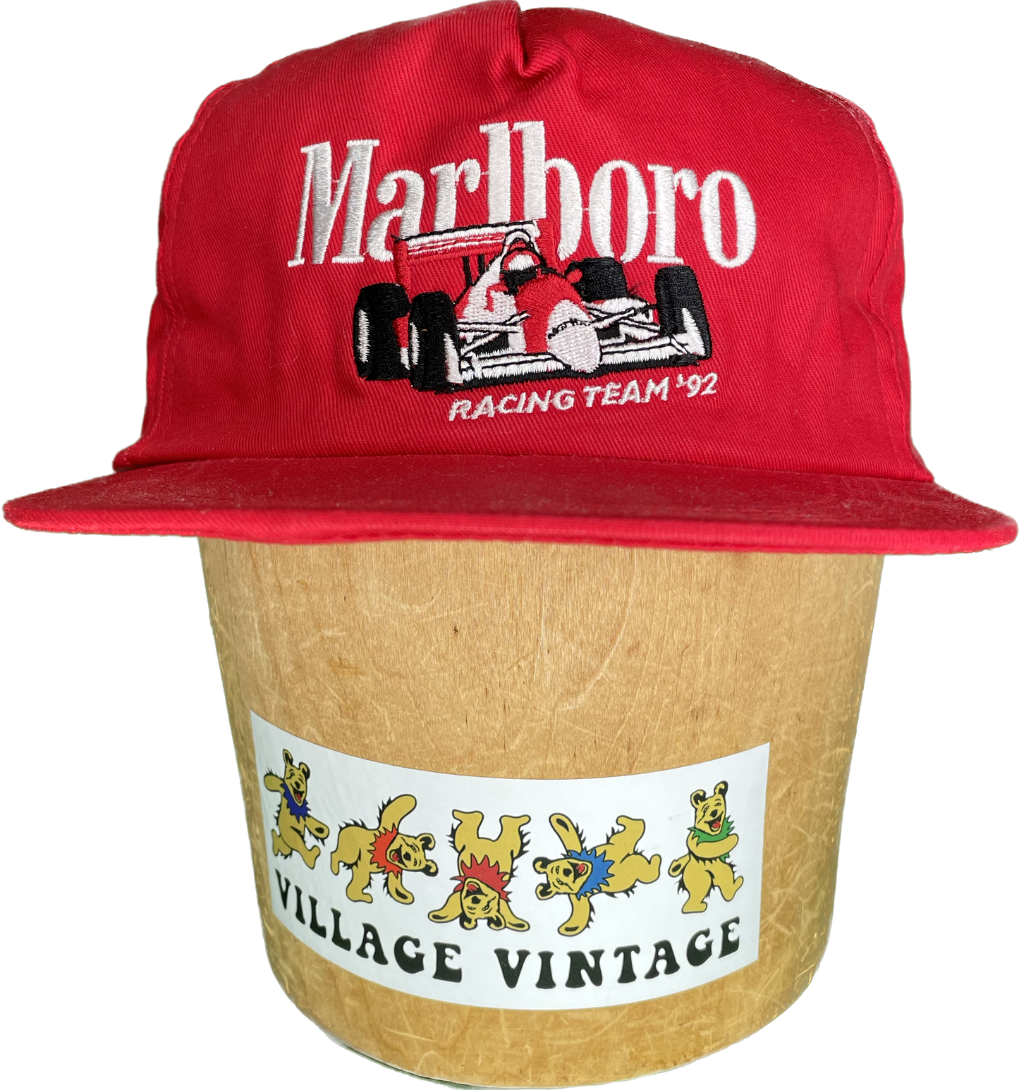Vintage Marlboro F1 Racing Team 92 Adjustable SnapBack Trucker Hat