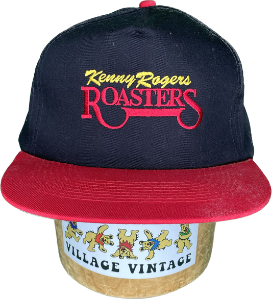 Vintage Kenny Rodgers Roasters Chicken Country Snapback Hat