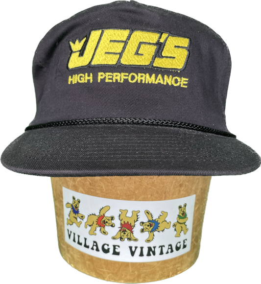 Vintage Jeg's High Performance Racing Parts Rope SnapBack Trucker Hat