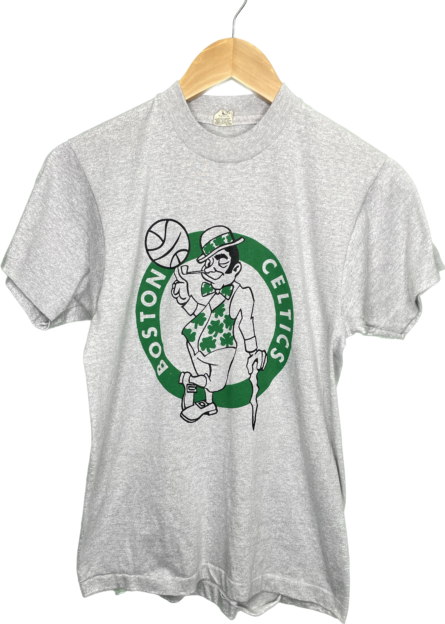 Vintage XS/S 80s Boston Celtics NBA Basketball T-Shirt
