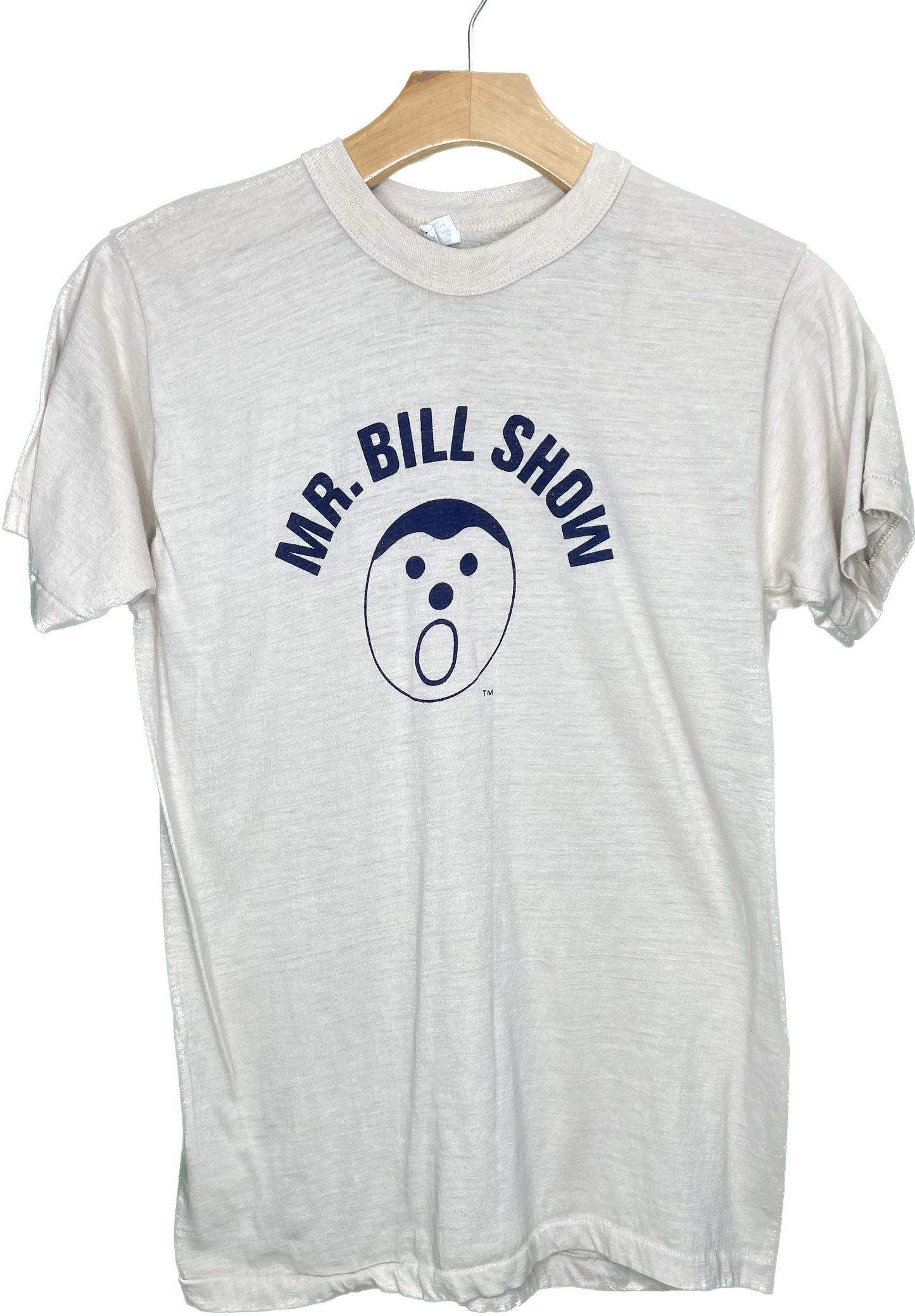 Vintage S 70s Mr Bill TV Show Thin T-Shirt