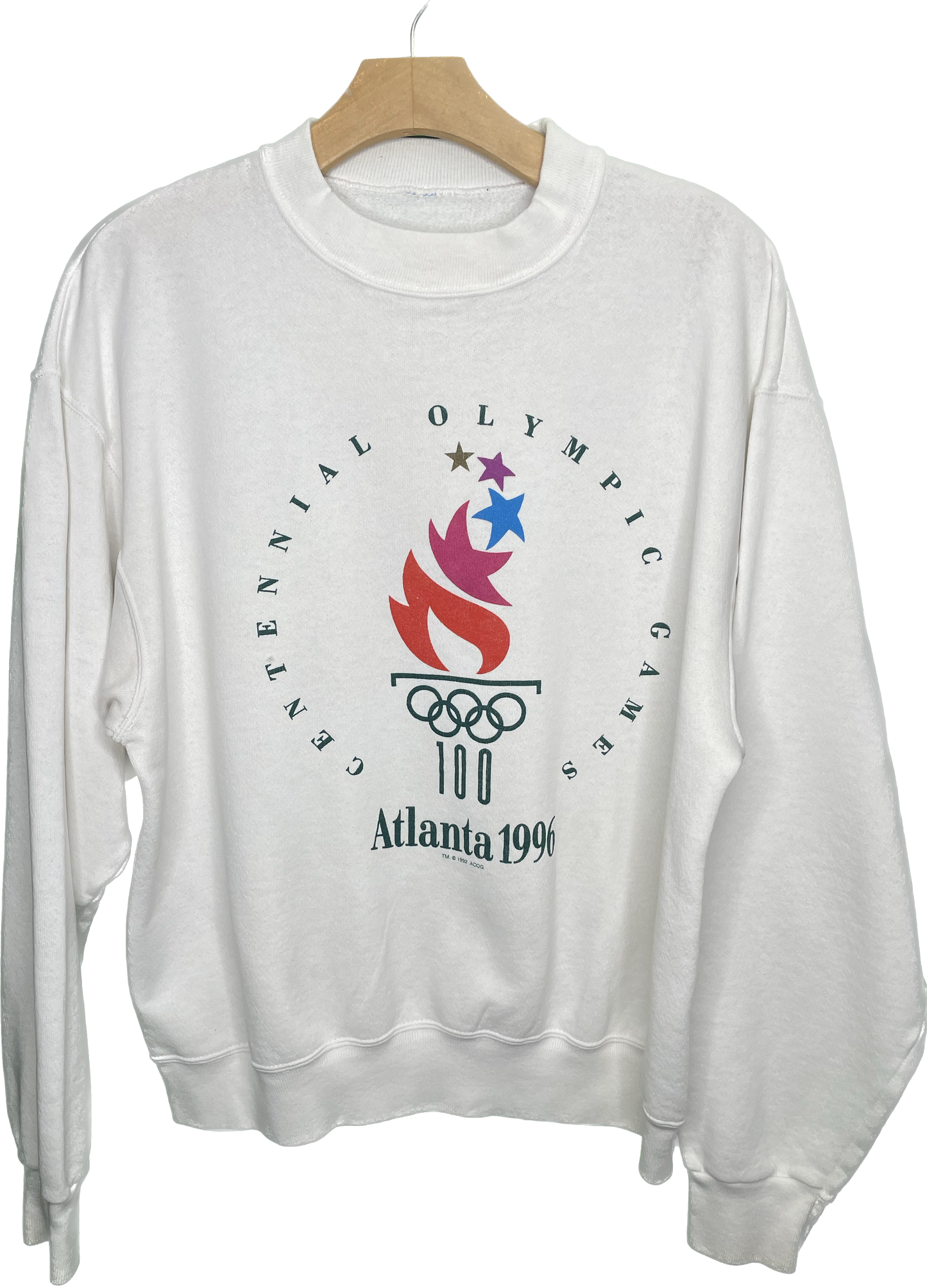 Vintage L/XL 1996 Atlanta Centennial Olympic Games Sweatshirt