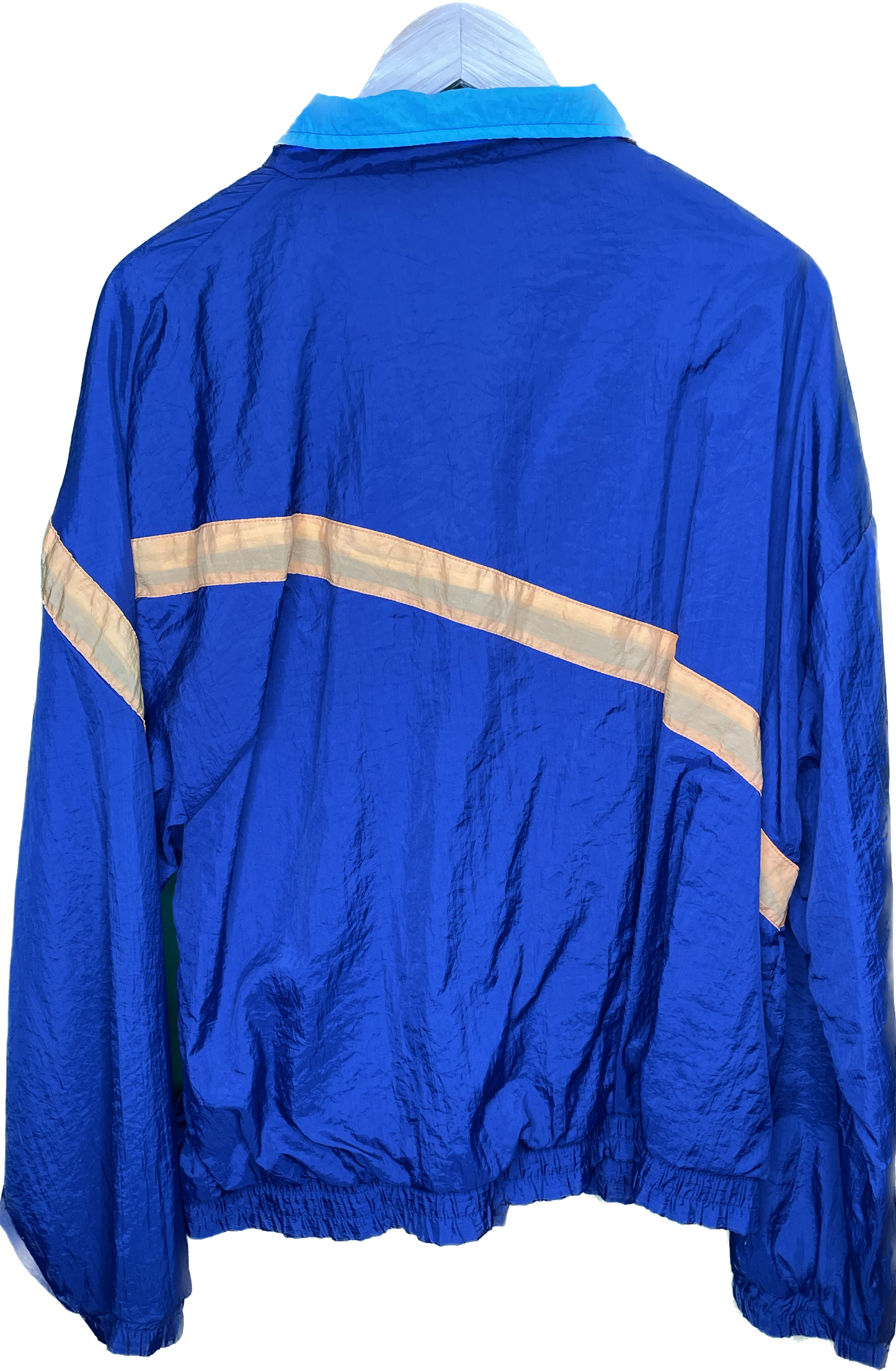 Vintage XXL 80s 90s Reebok Zip Up Windbreaker Jacket