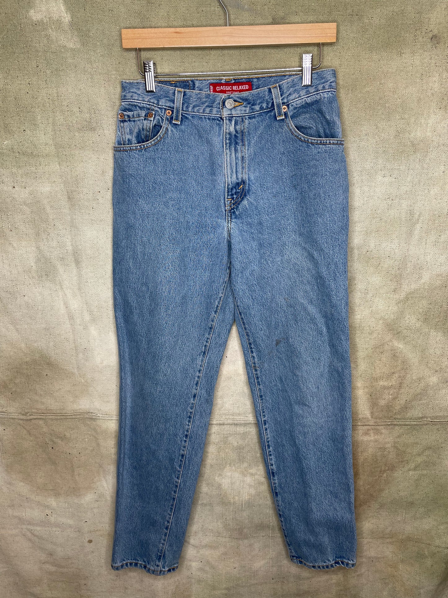 Vintage W30” L30” Levi’s 550 Denim Blue Jeans