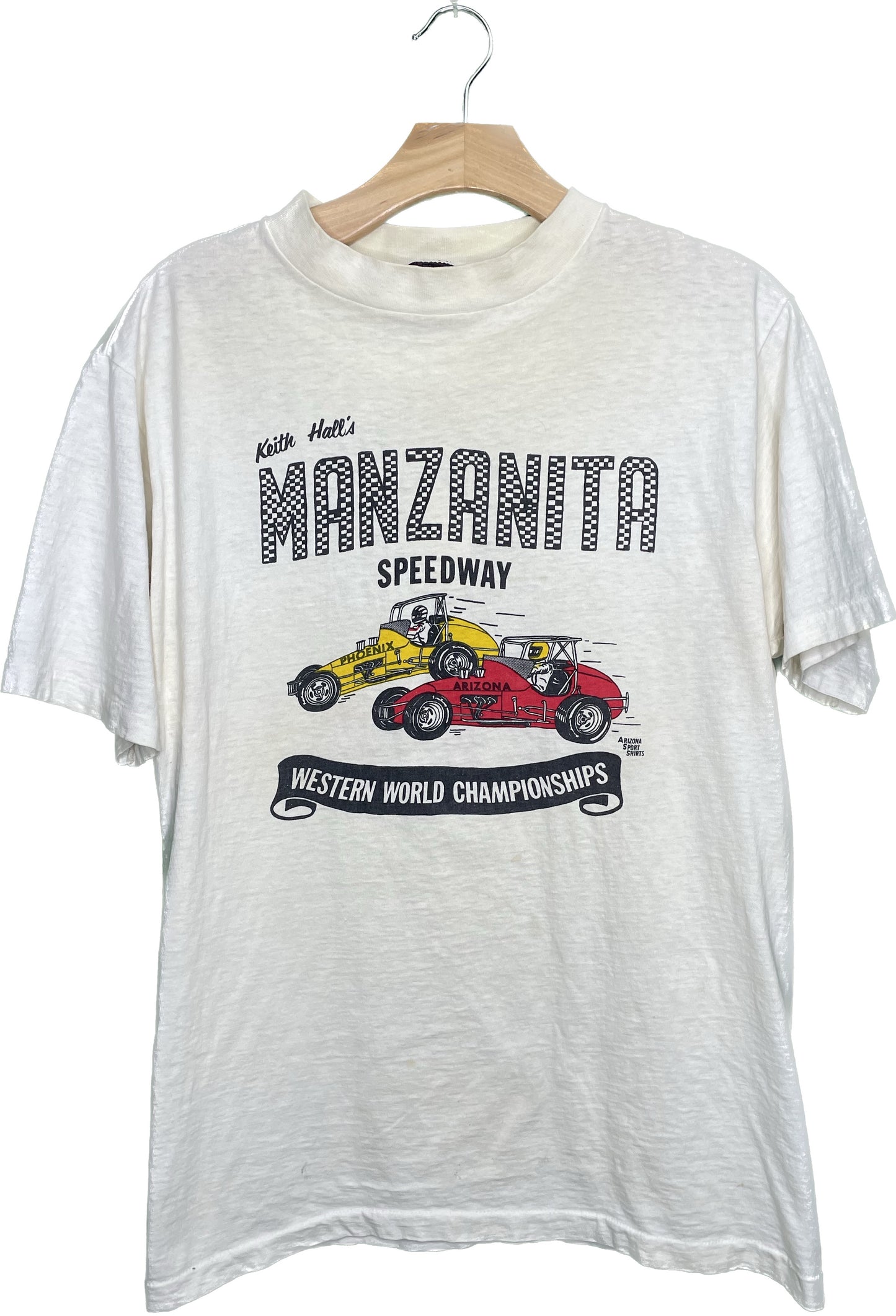 Vintage L Keith Hall Manzanita Speedway  T-Shirt