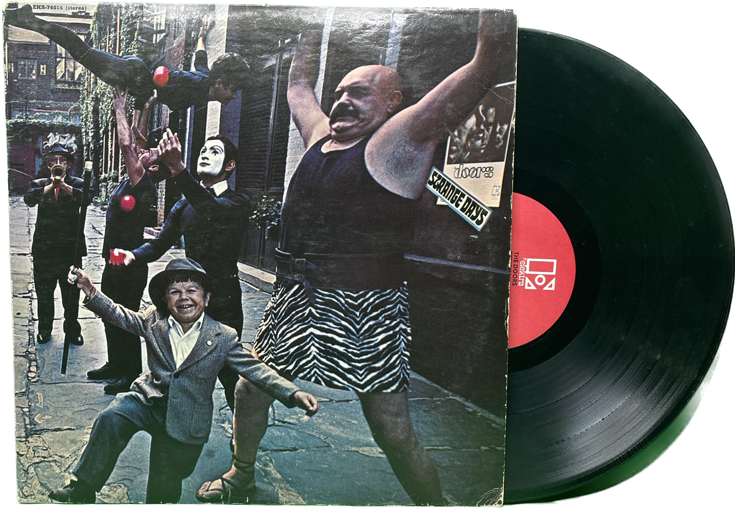 Lp G+ G+ The Doors STRANGE DAYS ELEKTRA Vinyl