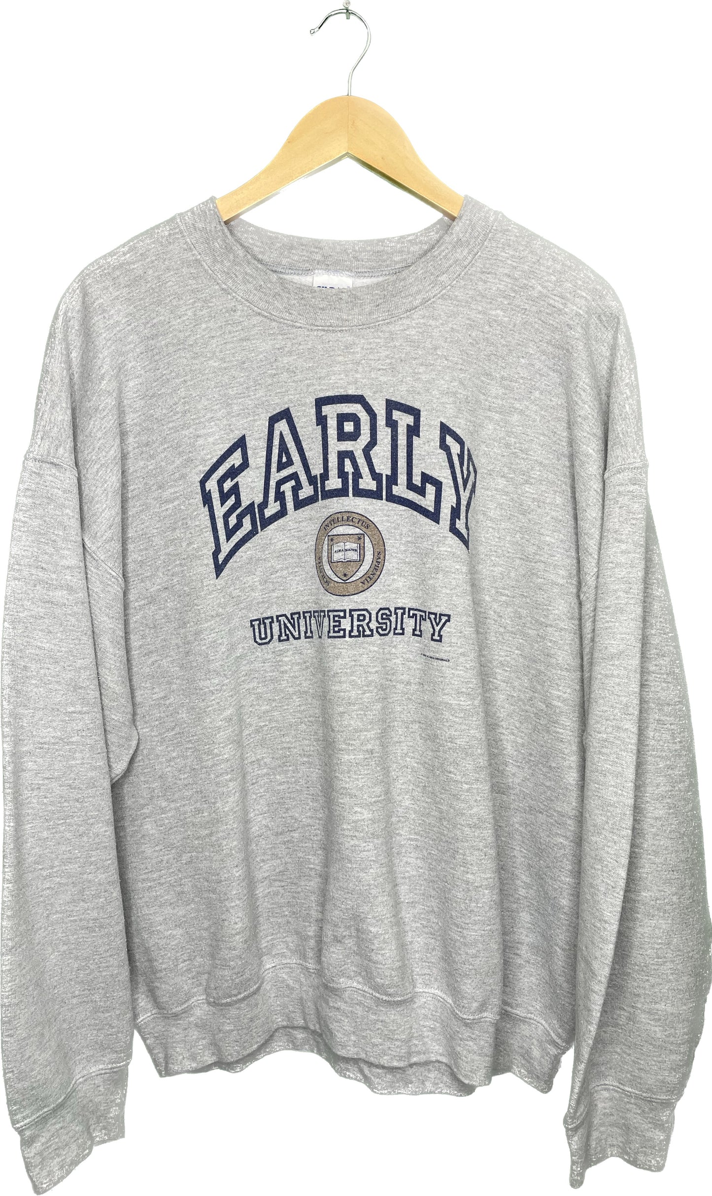 Vintage XL/2XL Early College Crewneck Sweatshirt