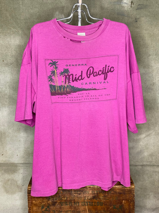 Vintage Mid Pacific Carnival Single Stitch Distressed Shirt XL/XXL