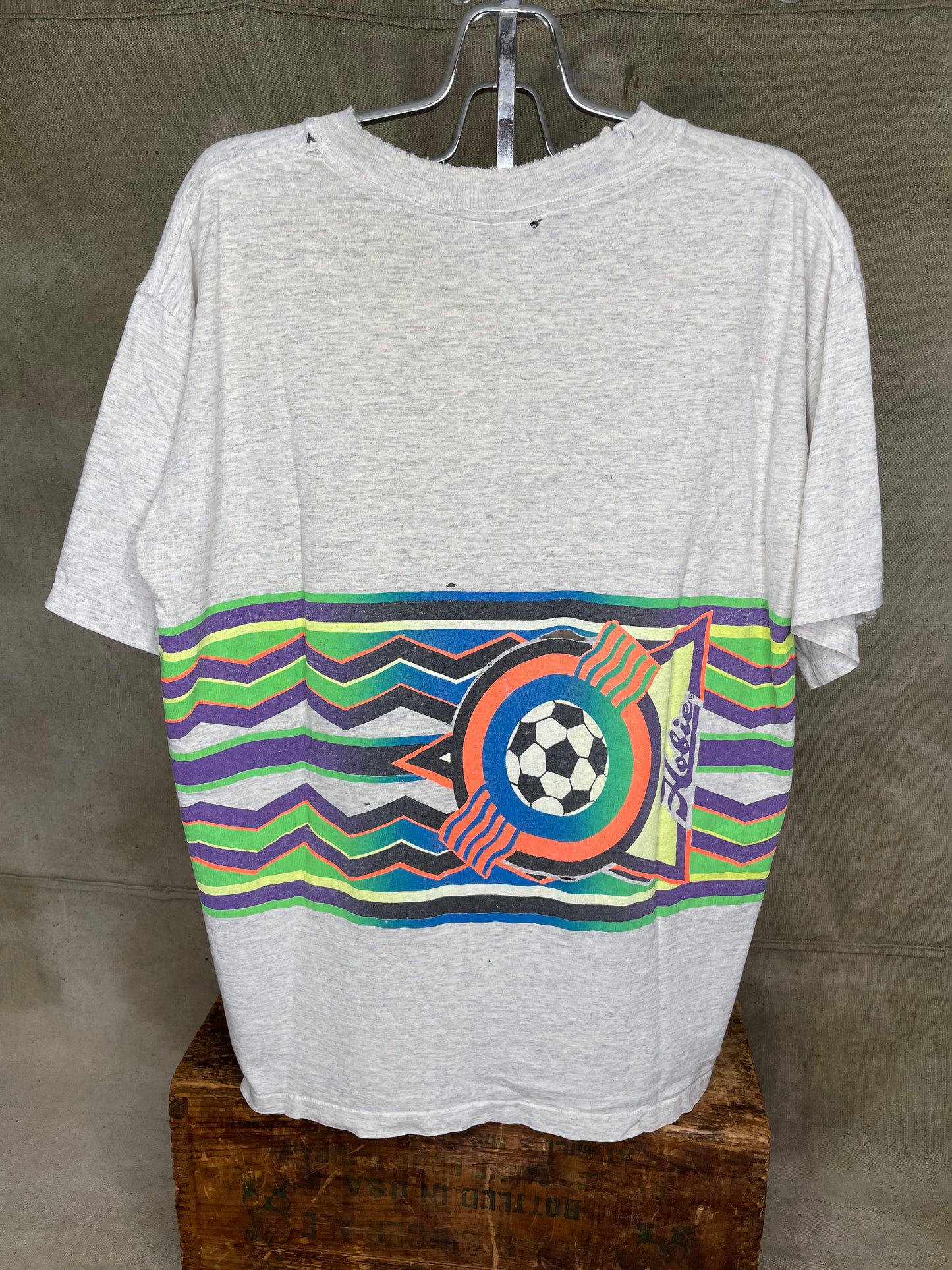 Vintage M/L Hobie Soccer 90s Single Stitch Shirt