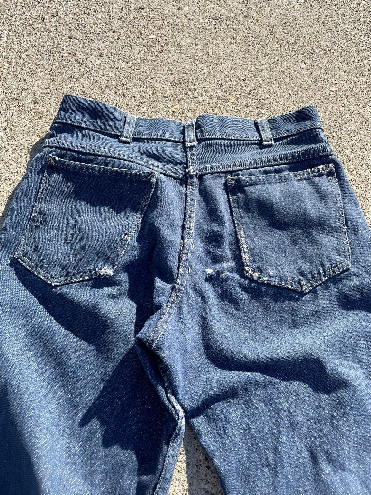 Distressed Selvedge Denim JCP Foremost Jeans