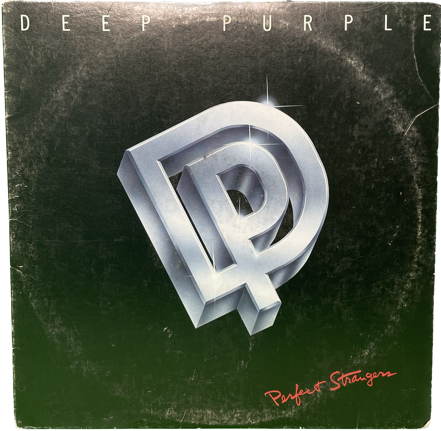 Lp G+ G+ DEEP PURPLE PERFECT STRANGERS Vinyl 824003-1 Mercury Records 1984