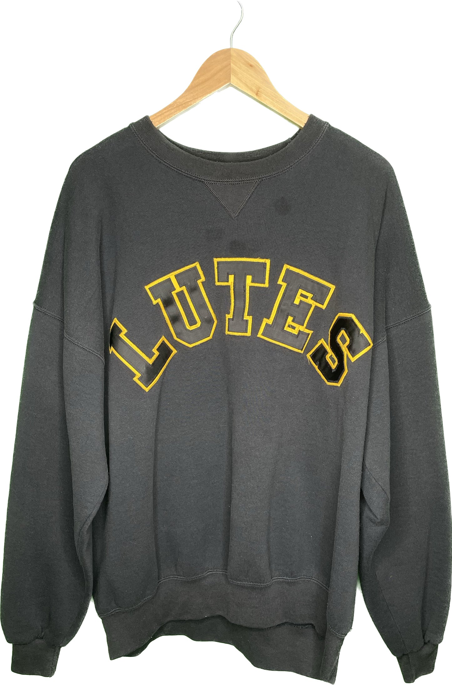 Vintage 2X/3X LUTES Embroidered Sweatshirt