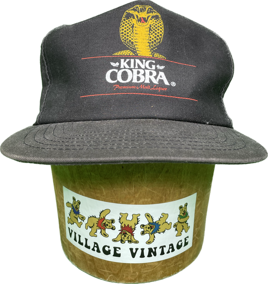 Vintage King Cobra Malt Liquor Hat Snapback