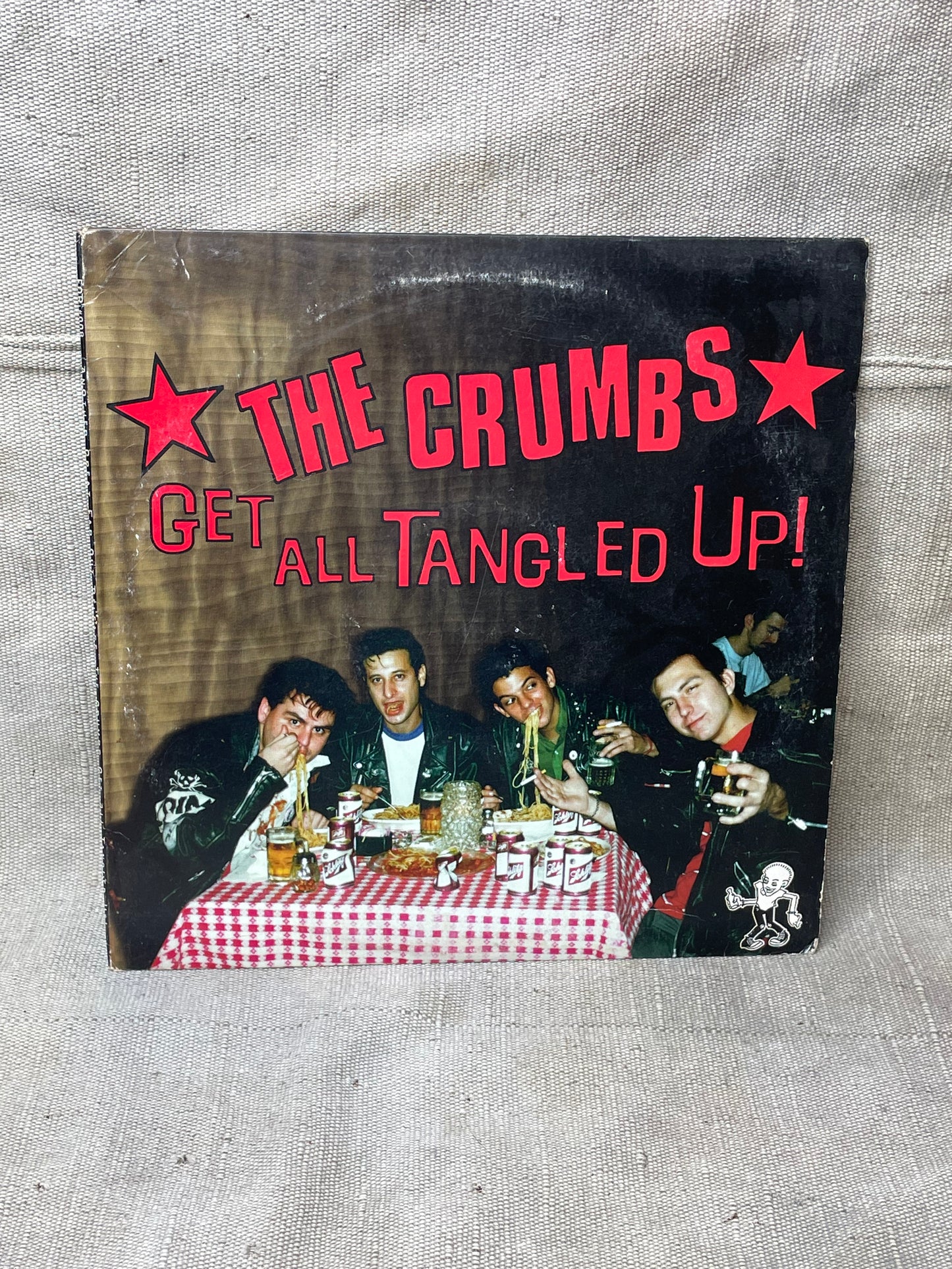 Vintage G+ G+ The Crumbs Get All Tangled Up Punk Record LP