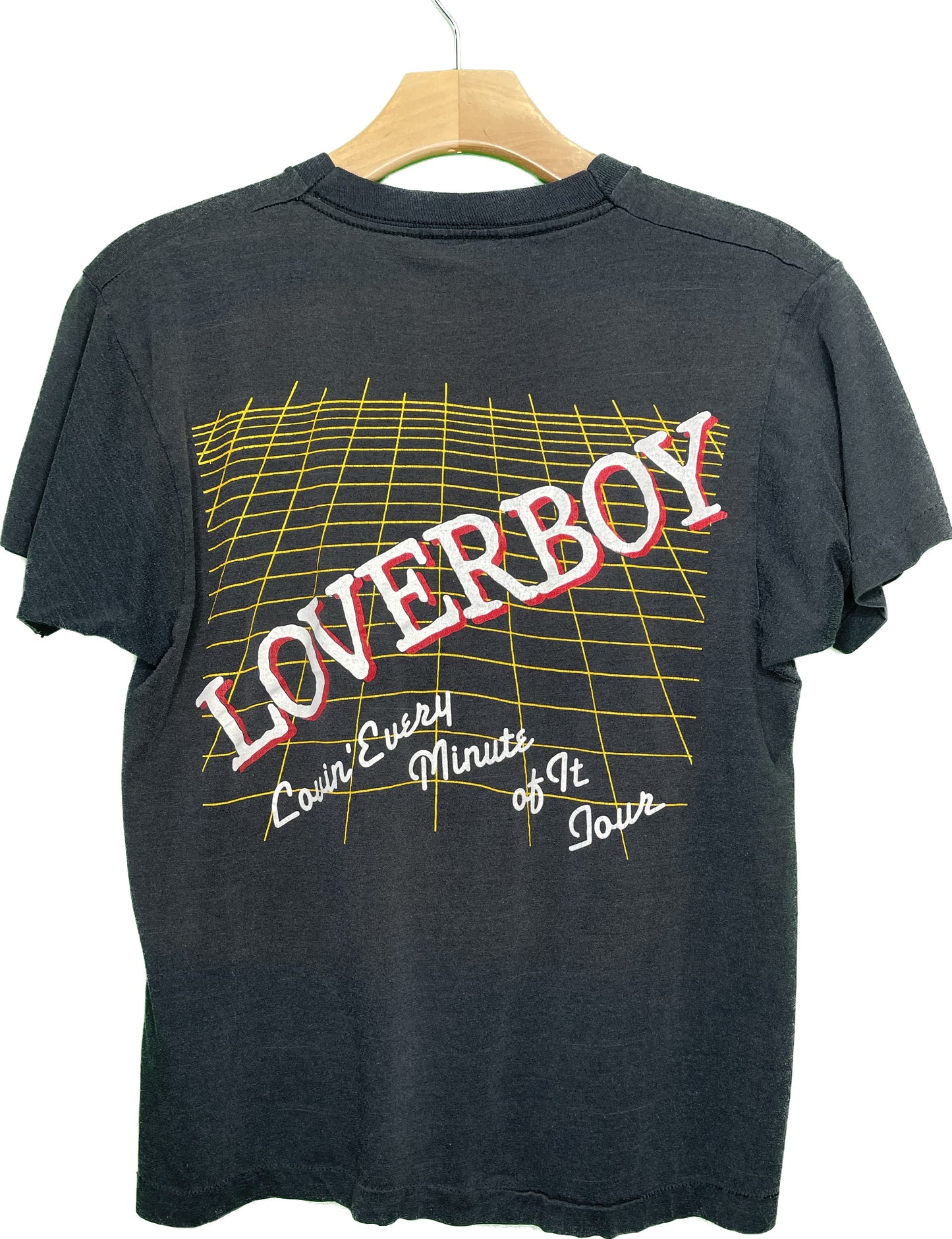 Vintage M LoverBoy Lovin' Every Minute of Tour T-Shirt