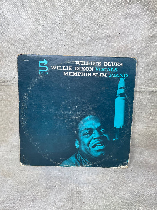 Vintage G G+ Willie Dixon With Memphis Slim Willie's Blues Original Blues Classics Record LP