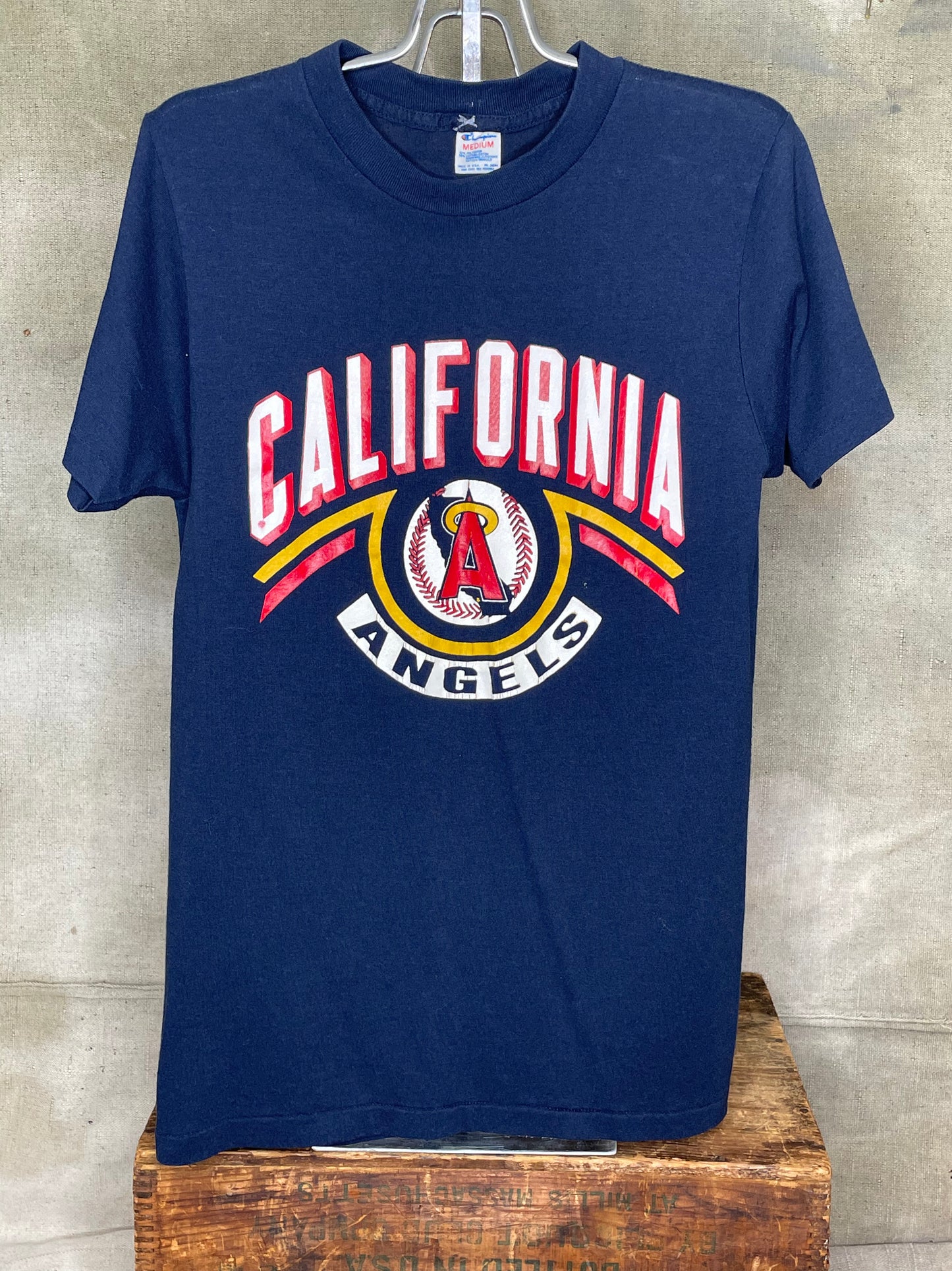 Vintage California Angels MLB Baseball Championship Shirt XS/S