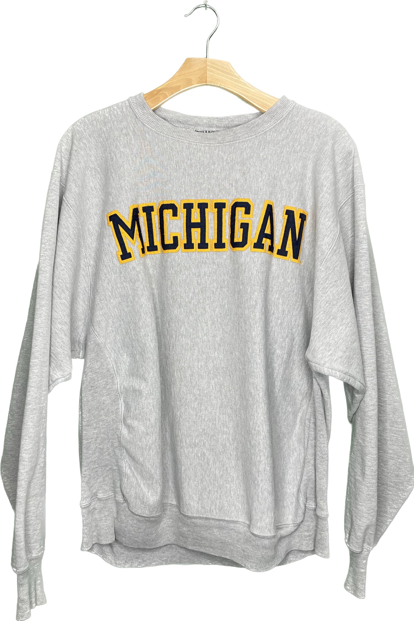 Vintage XL Michigan Embroidered Sweatshirt